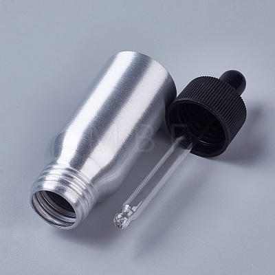 30ml Aluminium Empty Teardrop Bottles MRMJ-WH0033-01A-1