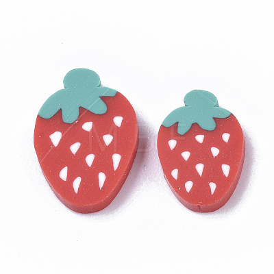 Handmade Polymer Clay Cabochons X-CLAY-S091-009-1