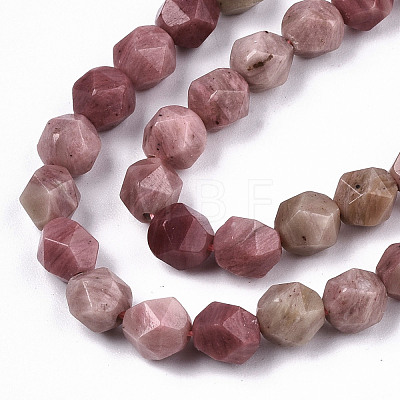 Natural Rhodochrosite Beads Strands G-S368-015A-1