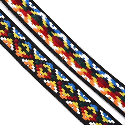 Polyester Jacquard Ribbon OCOR-WH0073-40-1