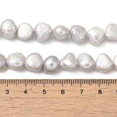 Dyed Natural Cultured Freshwater Pearl Beads Strands PEAR-A006-11E-1