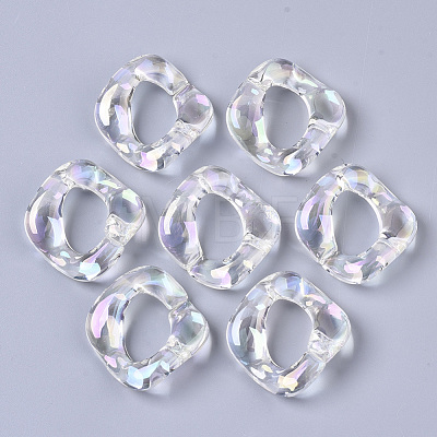 Transparent Acrylic Linking Rings PACR-R246-053-1
