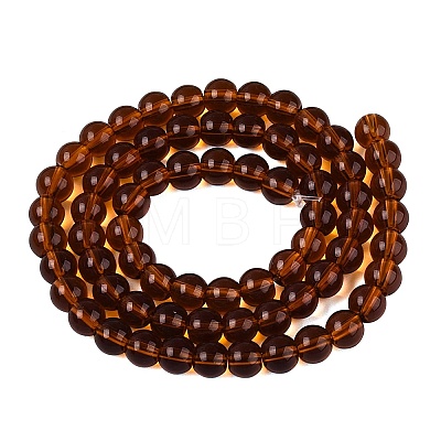 Transparent Glass Beads Strands LS-GLAA-T032-T6mm-30-1