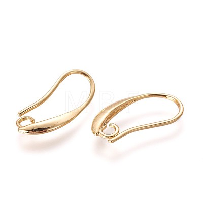 Brass Earring Hooks KK-L177-33-1