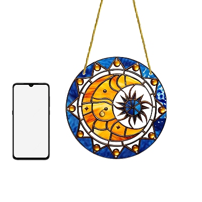 Acrylic Pendant Decorations PW-WGAFF1C-01-1