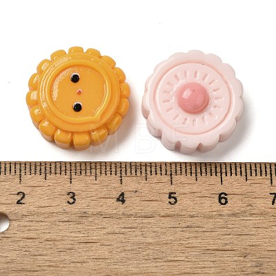 Opaque Cartoon Resin Decoden Cabochons RESI-Q231-01-1