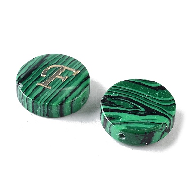 Synthetic Malachite Beads G-A238-01F-1