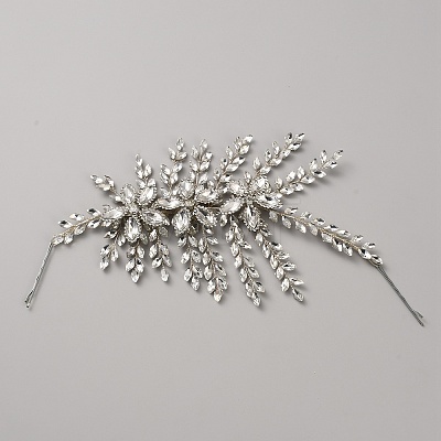 Alloy Rhinestone Hair Bobby Pins Sets OHAR-WH0014-25S-1