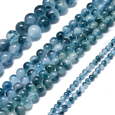 Natural Malaysia Jade Beads Strands G-L645-C01-4mm-24-1