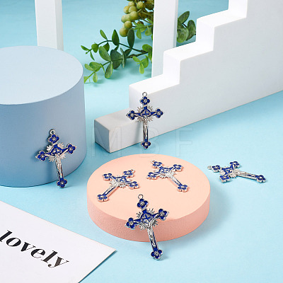 Alloy Enamel Pendants PALLOY-TAC0011-32AS-1