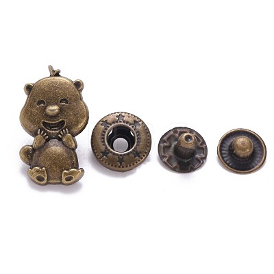 Brass Snap Buttons X-SNAP-S012-010-RS-1