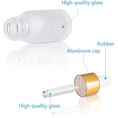 10ML Frosted Glass Bottle MRMJ-BC0001-79-1
