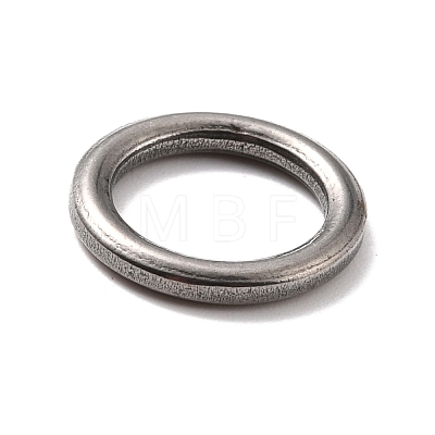 Non-Tarnish 304 Stainless Steel Linking Ring Pendants STAS-B024-22P-1