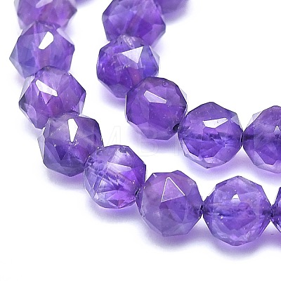 Natural Amethyst Beads Strands G-F715-003-1