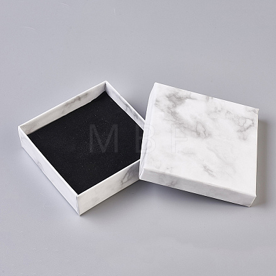 Paper Cardboard Jewelry Boxes LS-CBOX-E012-02A-1