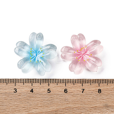 Opaque Resin Cabochons RESI-R455-01O-1