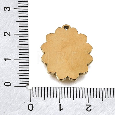 304 Stainless Steel Pendants SA-CBAF4B0-02G-01-1