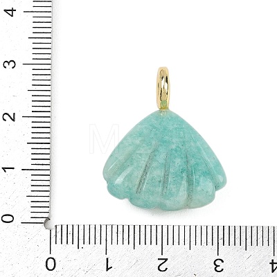 Natural Amazonite Carved Pendants G-G330-02G-07-1