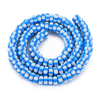Handmade Polymer Clay Beads Strands CLAY-N008-042G-1