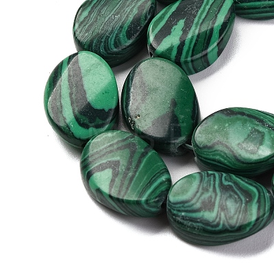 Synthetic Malachite Beads Strands G-L605-C01-01-1