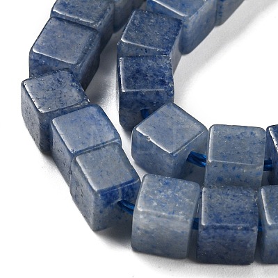 Natural Blue Aventurine Beads Strands G-Q1008-B15-1