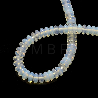 Rondelle Opalite Bead Strands G-Q447-22-1