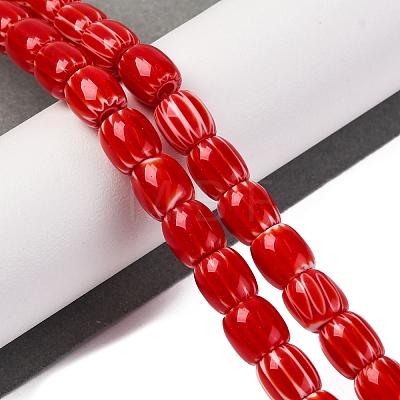 Handmade Lampwork Beads Strands X-LAMP-K041-01B-20-1