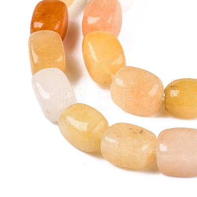 Natural Topaz Jade Beads Strands G-T138-97-1