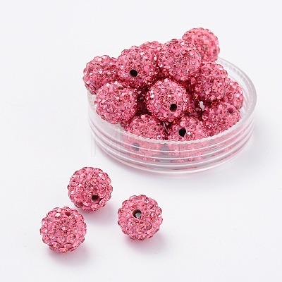 Pave Disco Ball Beads RB-H258-8MM-209-1