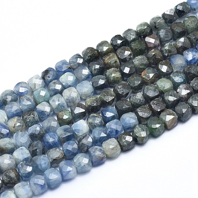 Natural Kyanite/Cyanite/Disthene Beads Strands G-D0003-B01-1