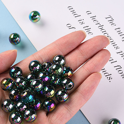 Transparent Acrylic Beads MACR-S370-B12mm-735-1