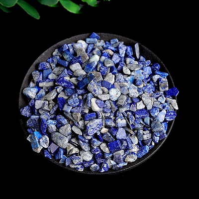 Natural Lapis Lazuli Chips Stone PW-WG58121-01-1