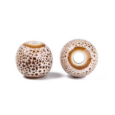 Vintage Handmade Porcelain Beads PORC-Q006-13A-36-1