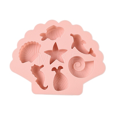 Shell Shape DIY Food Grade Silicone Mold DIY-K075-25-1