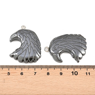 Non-magnetic Hematite Pendants X-G-Q894-19-1