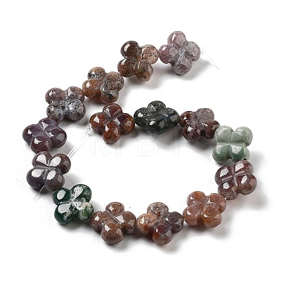 Natural Indian Agate Beads Strands G-P520-A04-01-1