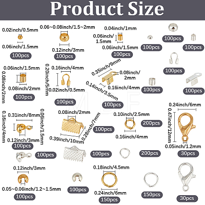 DIY Findings Kits DIY-PA0001-74-1