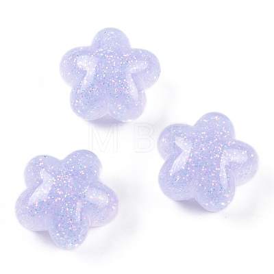 Transparent Epoxy Resin Decoden Cabochons CRES-P035-09C-1