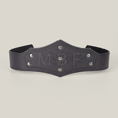 PU Leather with Iron Headring AJEW-WH20018-77B-1