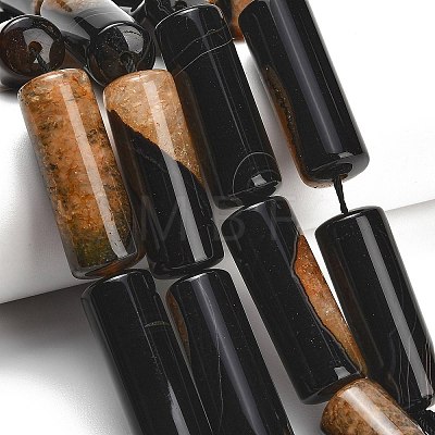 Natural Agate Beads Strands GG-L001-A01-01C-1