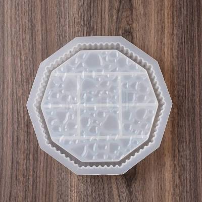 Polygon Jewelry Tray Food Grade Silicone Molds DIY-D074-02-1
