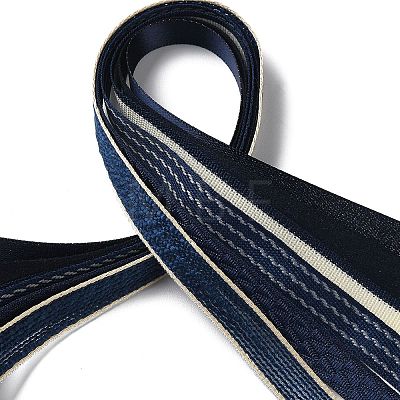 18 Yards 6 Styles Polyester Ribbon SRIB-Q022-E06-1