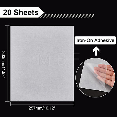Iron on Adhesive Patch DIY-WH0308-207B-1