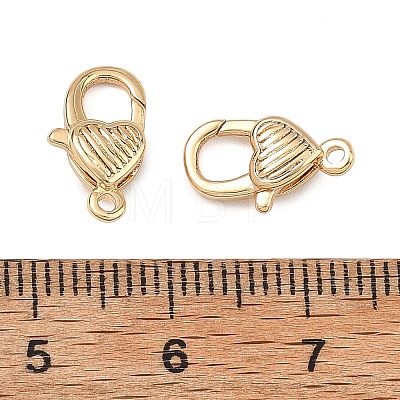 SHEGRACE Brass Lobster Claw Clasps XGRQ58221-767G-1