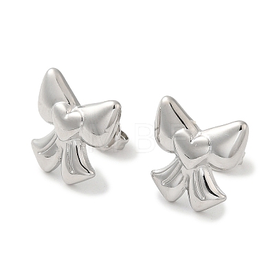 304 Stainless Steel Stud Earrings for Women EJEW-G364-07P-1