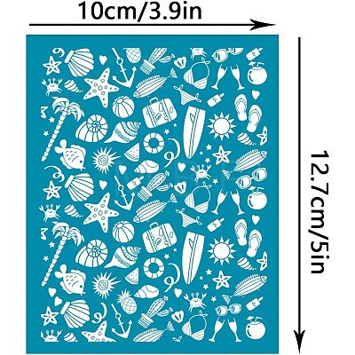 Silk Screen Printing Stencil DIY-WH0341-127-1