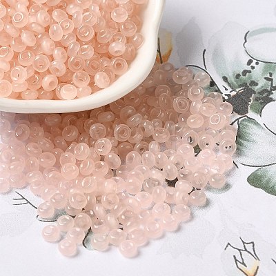 Transparent Colours Glass Seed Beads SEED-P007-01A-01-1