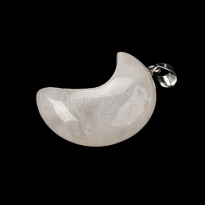 Natural Quartz Crystal Pendants G-F820-02K-1