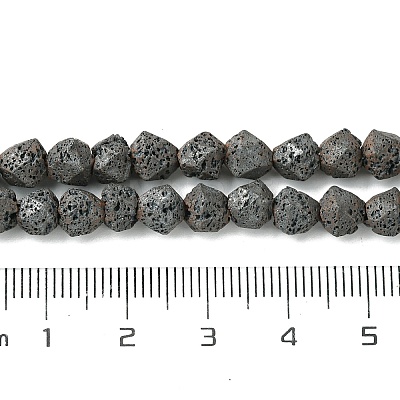 Natural Lava Rock Beads Strands G-H020-O02-01-1