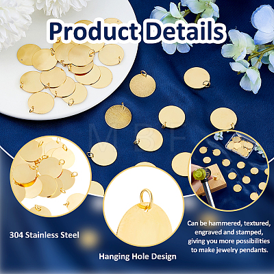 30Pcs Brass Pendants FIND-FH0009-75A-1